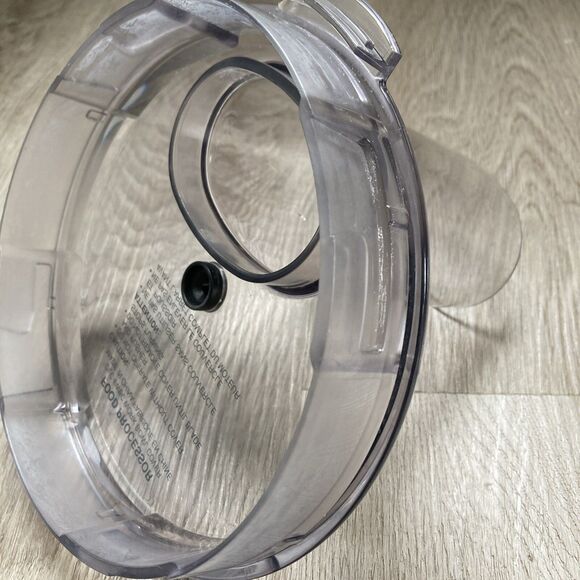 Cuisinart DLC-6WB Replacement Work Bowl Chute Lid for DLC-6 Food Processor Part - Picture 9 of 9